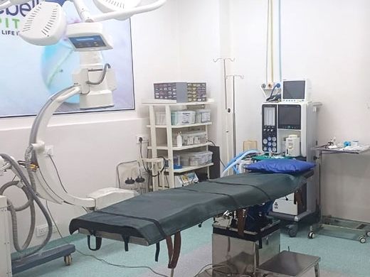 Inpatient room at Bluebell Hospital